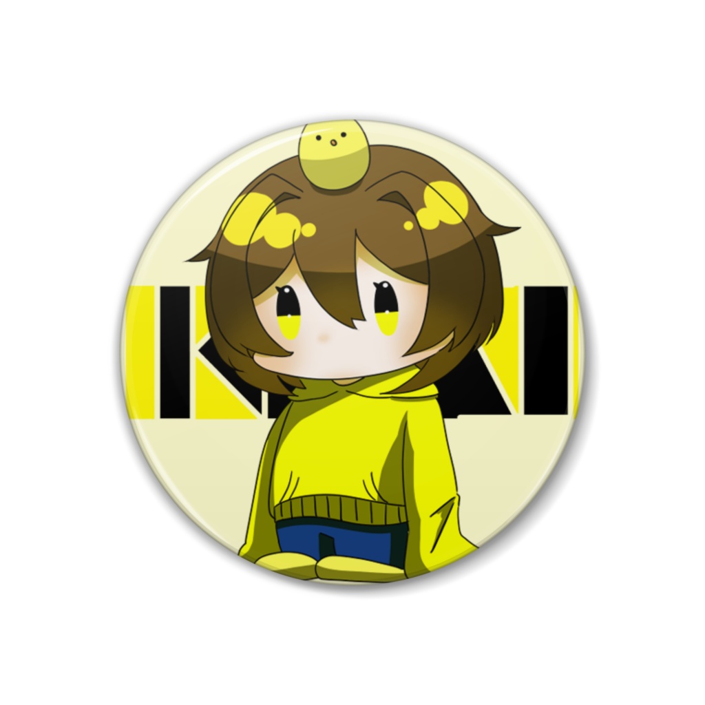 【イカ奴】セオ缶バッジ【38mm缶バッジ】
