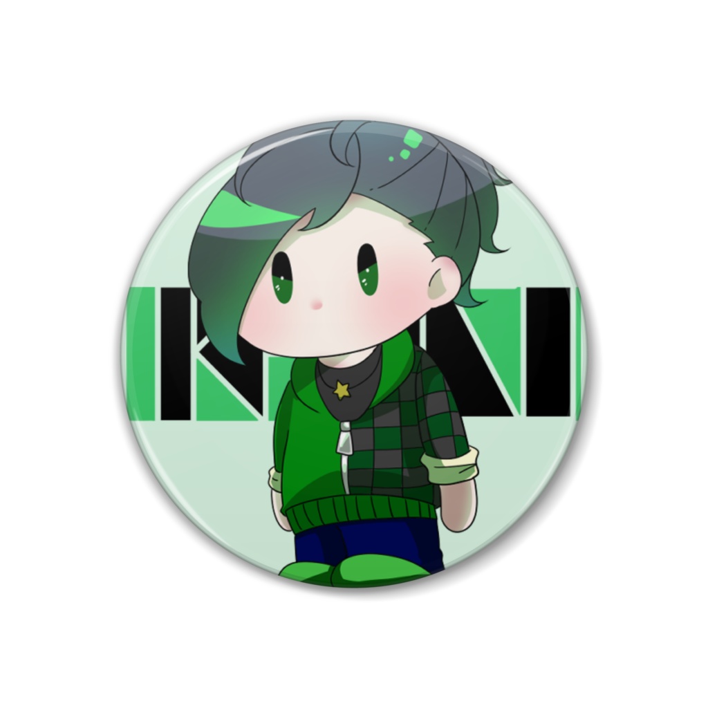 【イカ奴】Saw.缶バッジ【38mm缶バッジ】