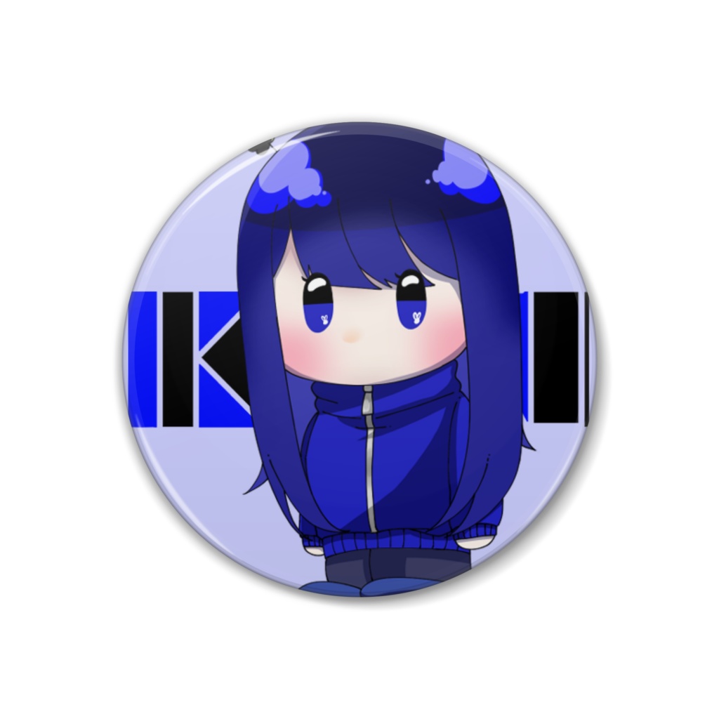 【イカ奴】まー缶バッジ【38mm缶バッジ】