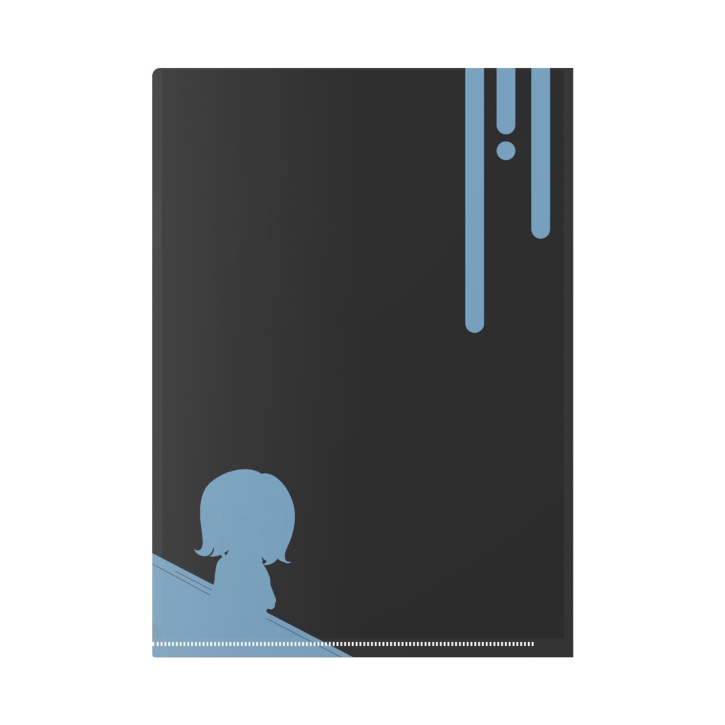 【イカ奴】ぴえんまるファイル【A4クリアファイル】