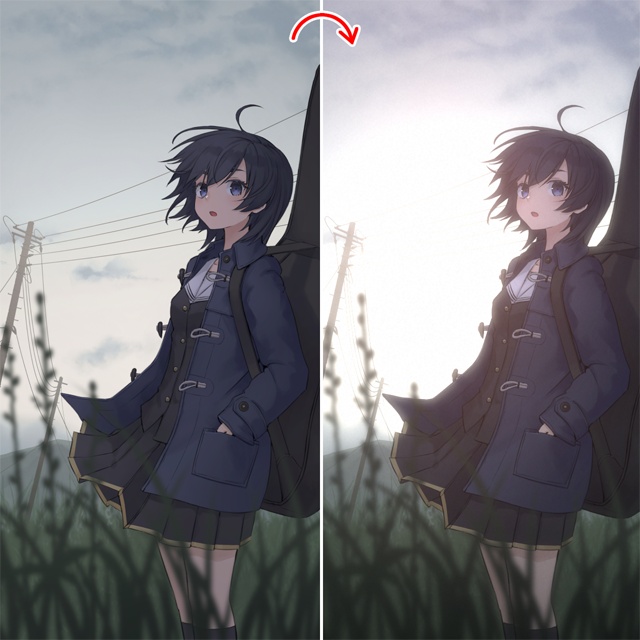 イラスト仕上げ加工ツール(2DPoseProcessTool)