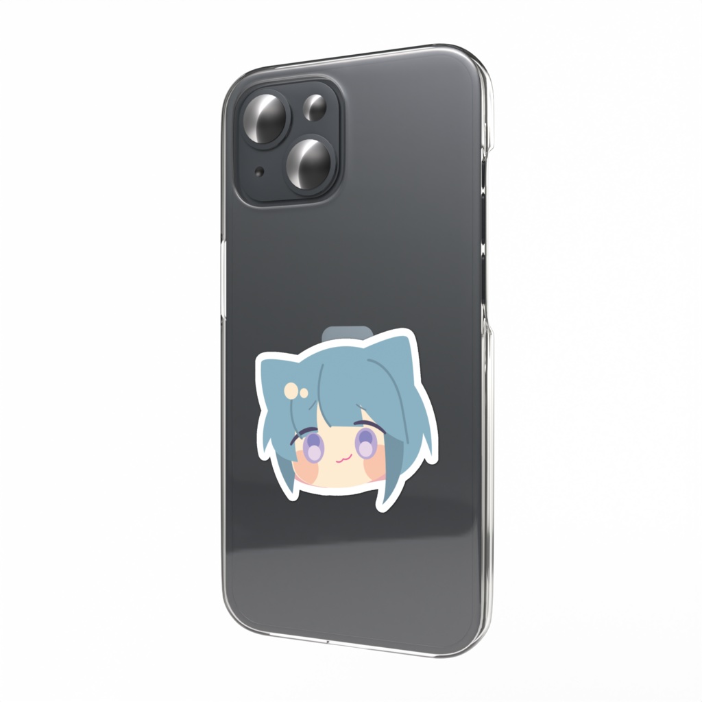あおり顔ステッカー