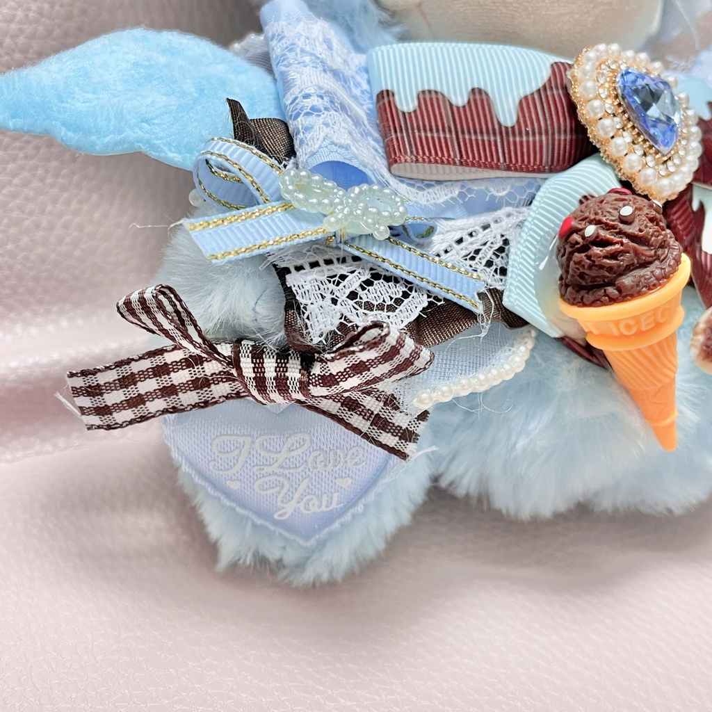 Sサイズぬい服🦄🍨💠🍫🌱unicorn ice cream melty chocomint(裏地あり)