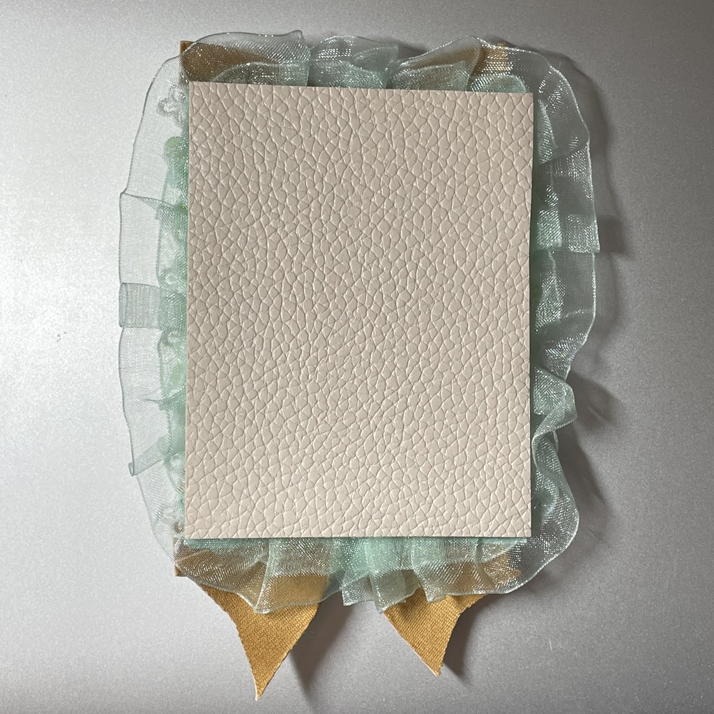 B8硬質カードデコケース💚🍈🥝fresh fruit&happy sweets🍩🍰