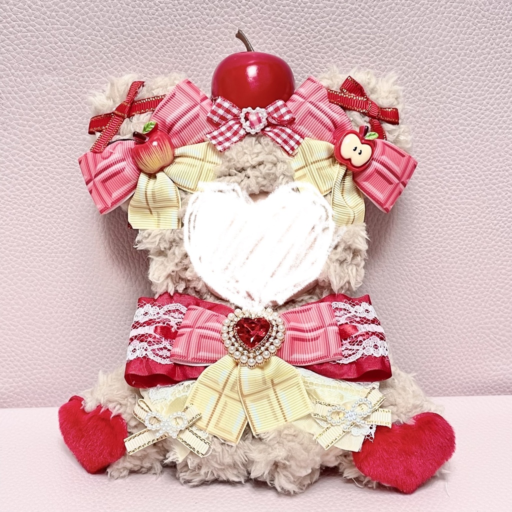 Sサイズぬい服🍎🍫赤りんごチョコ