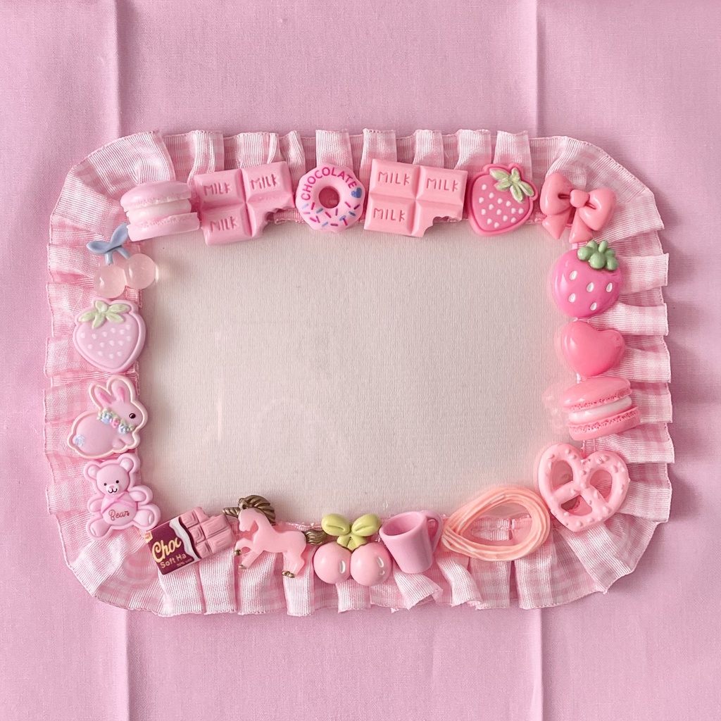 L判サイズ硬質カードケースデコ🌸Pink Assort