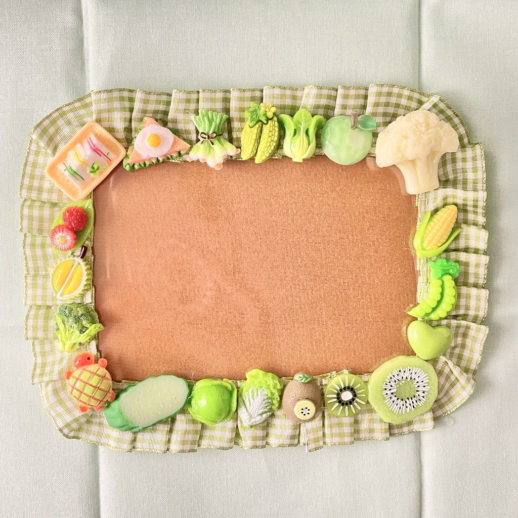 L判サイズ硬質カードケースデコ🥬🌽🥒vegetable assort