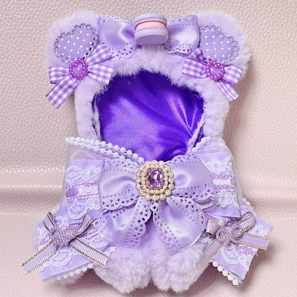 Sサイズぬい服🍇cassis grape macaron(裏地あり)