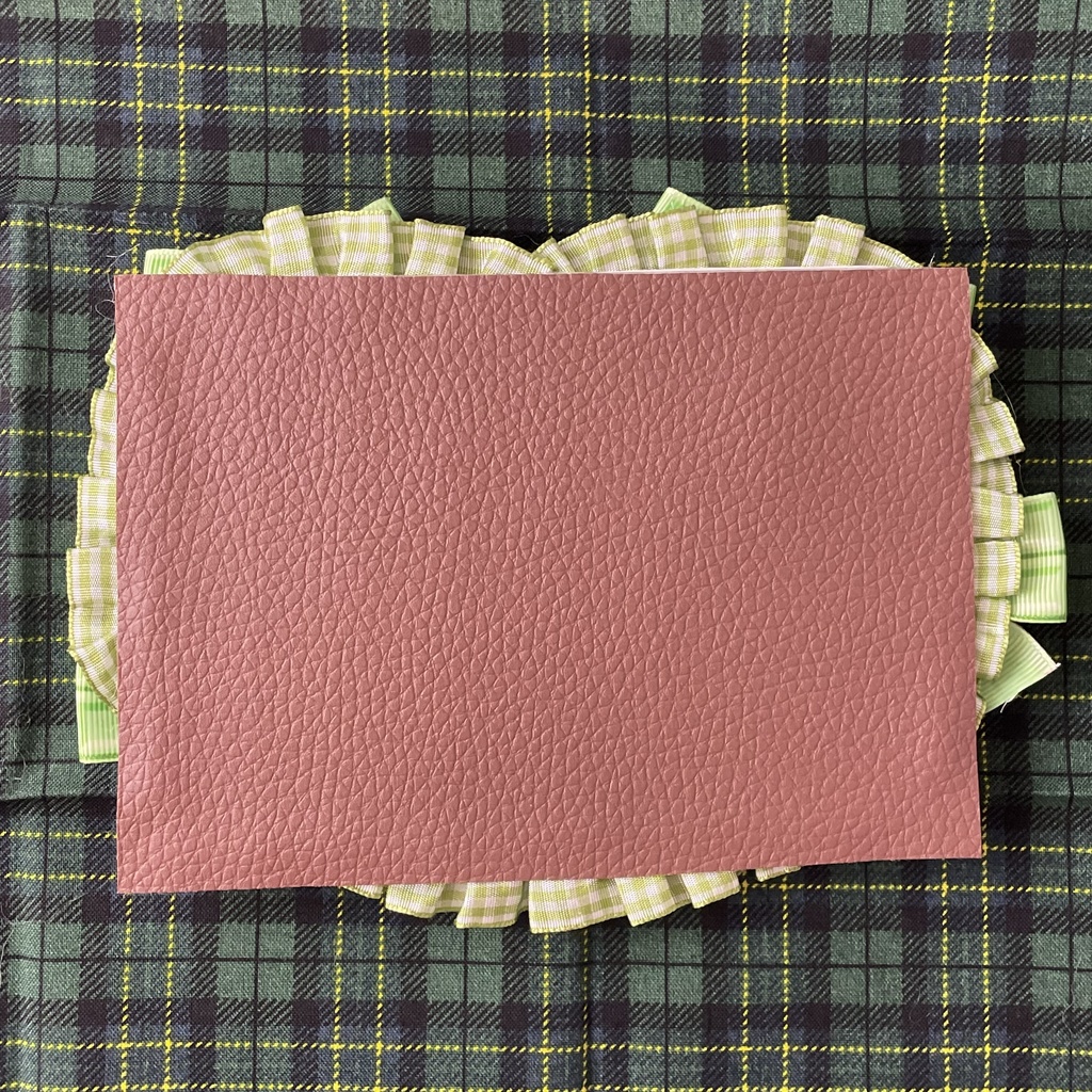 ポストカードサイズ硬質カードケースデコ🍈🍫Melon chocolate