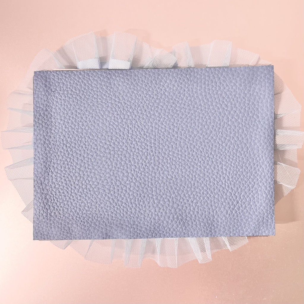 ポストカードサイズ硬質カードケースデコ💠skyblue assort