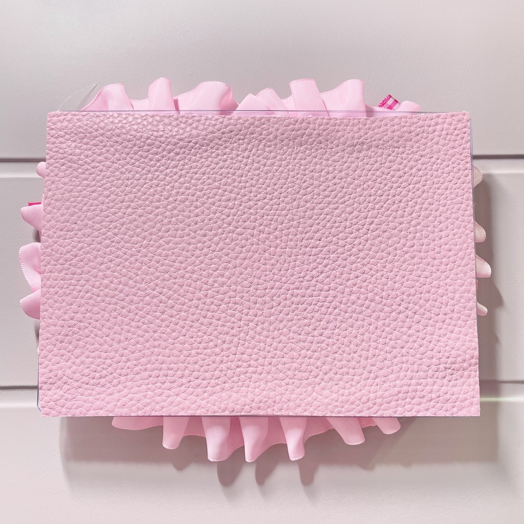 ポストカードサイズ硬質カードケースデコ🍓Strawberry whip cream