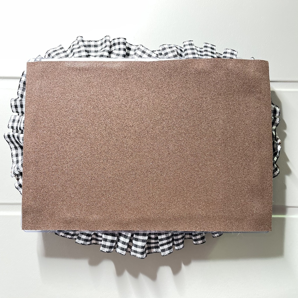 ポストカードサイズ硬質カードケースデコ🍫chocolate whip cream