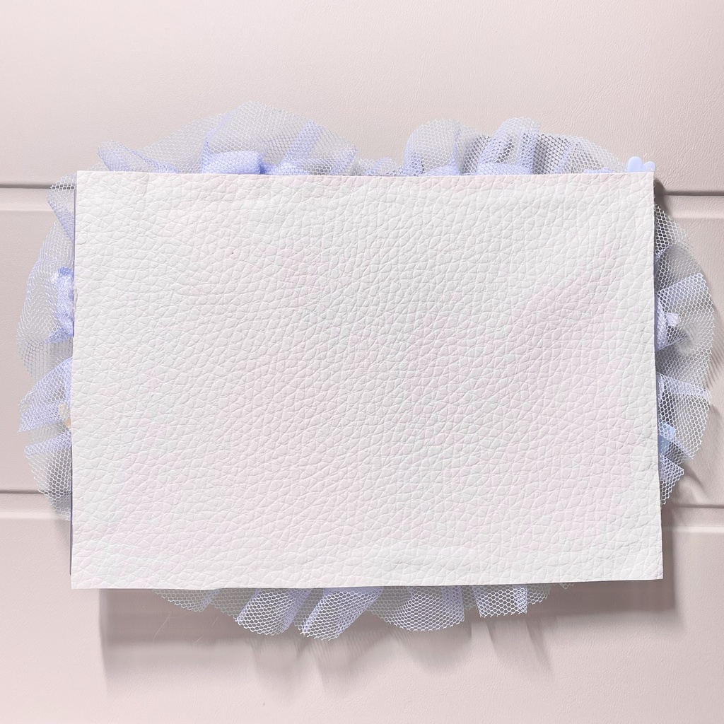 ポストカードサイズ硬質カードケースデコ💠Soda whip cream③