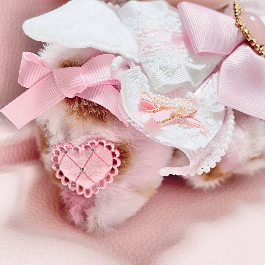 Mサイズぬい服🍓🍼🐆Strawberry milk leopard(裏地あり)