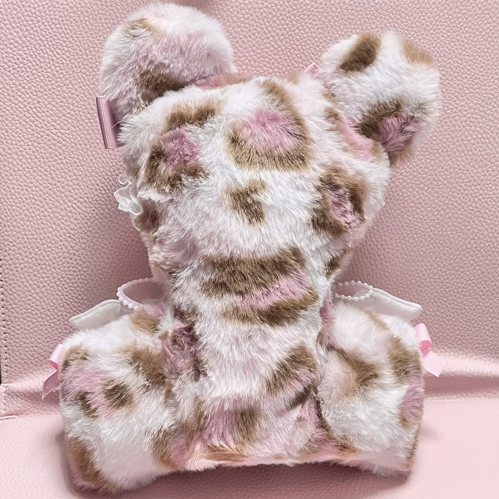 Mサイズぬい服🍓🍼🐆Strawberry milk leopard(裏地あり)