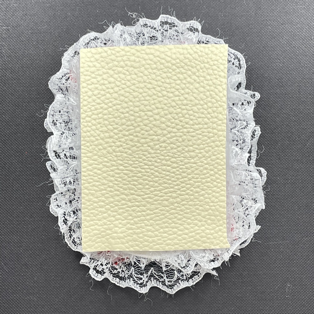 B8サイズ硬質カードケースデコ❤️🎀Sugary frill frame red