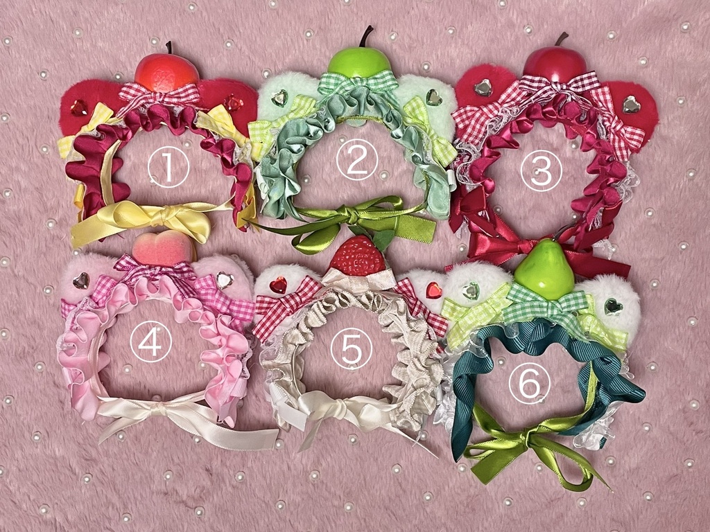 Sサイズぬい服🍎🍏🍑🍓🍐headdress