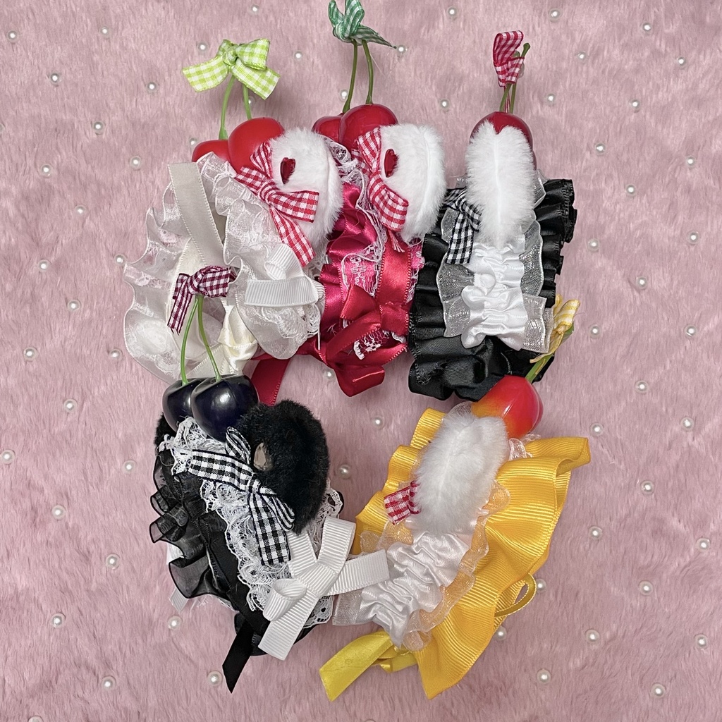 Sサイズ・SM中間サイズ兼用ぬい服🍒headdress