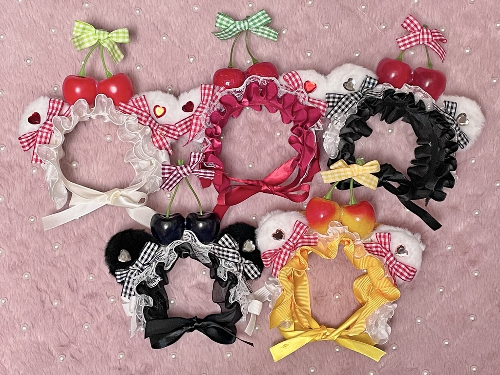 Sサイズ・SM中間サイズ兼用ぬい服🍒headdress