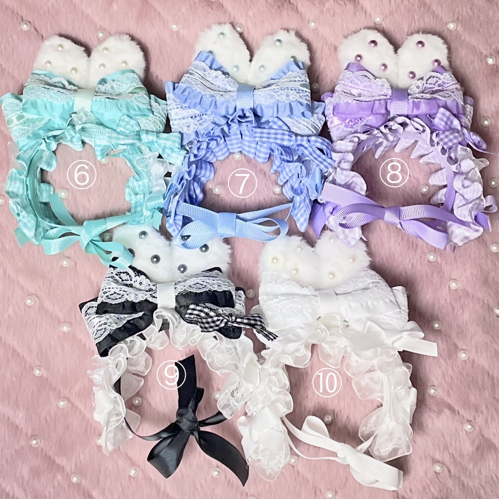 Sサイズぬい服🐇🎀うさ耳ヘッドドレス