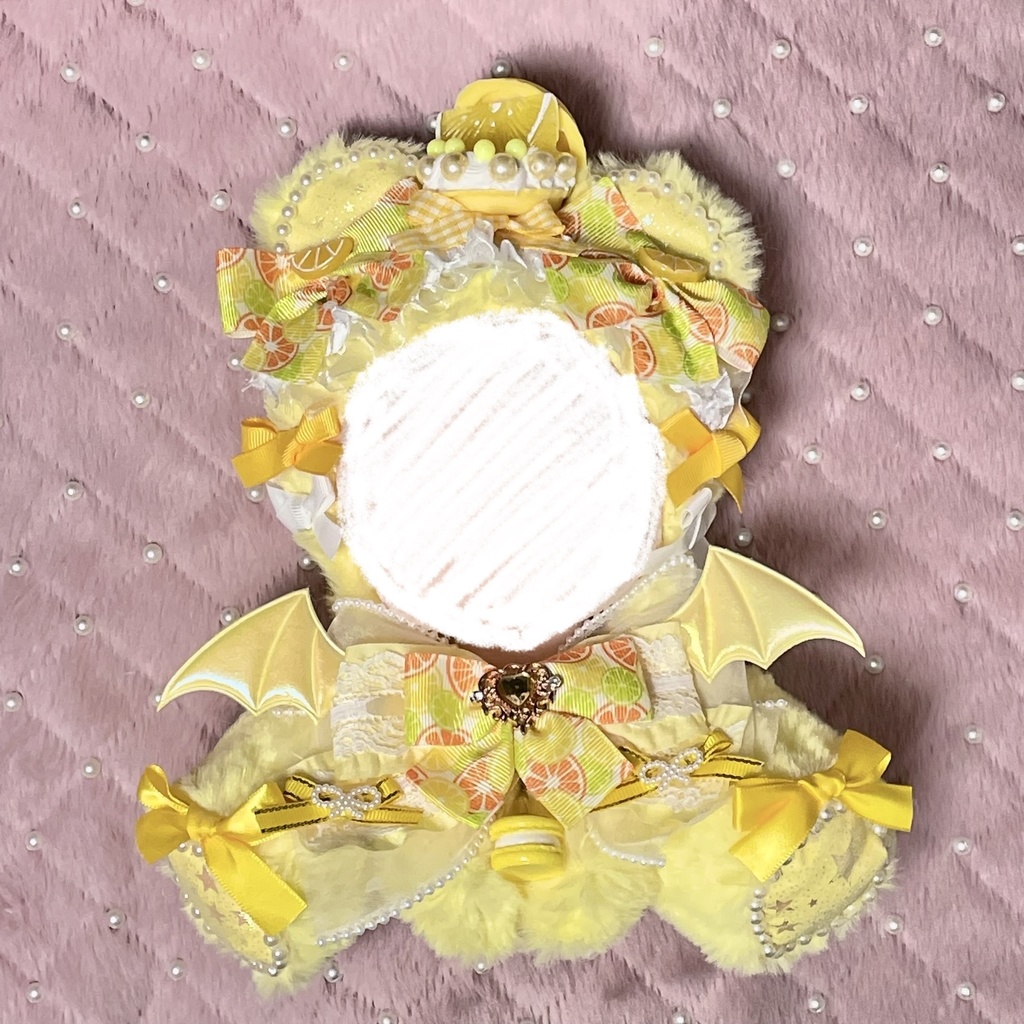 Mサイズぬい服🍋🦇citron macaron devil(裏地あり)