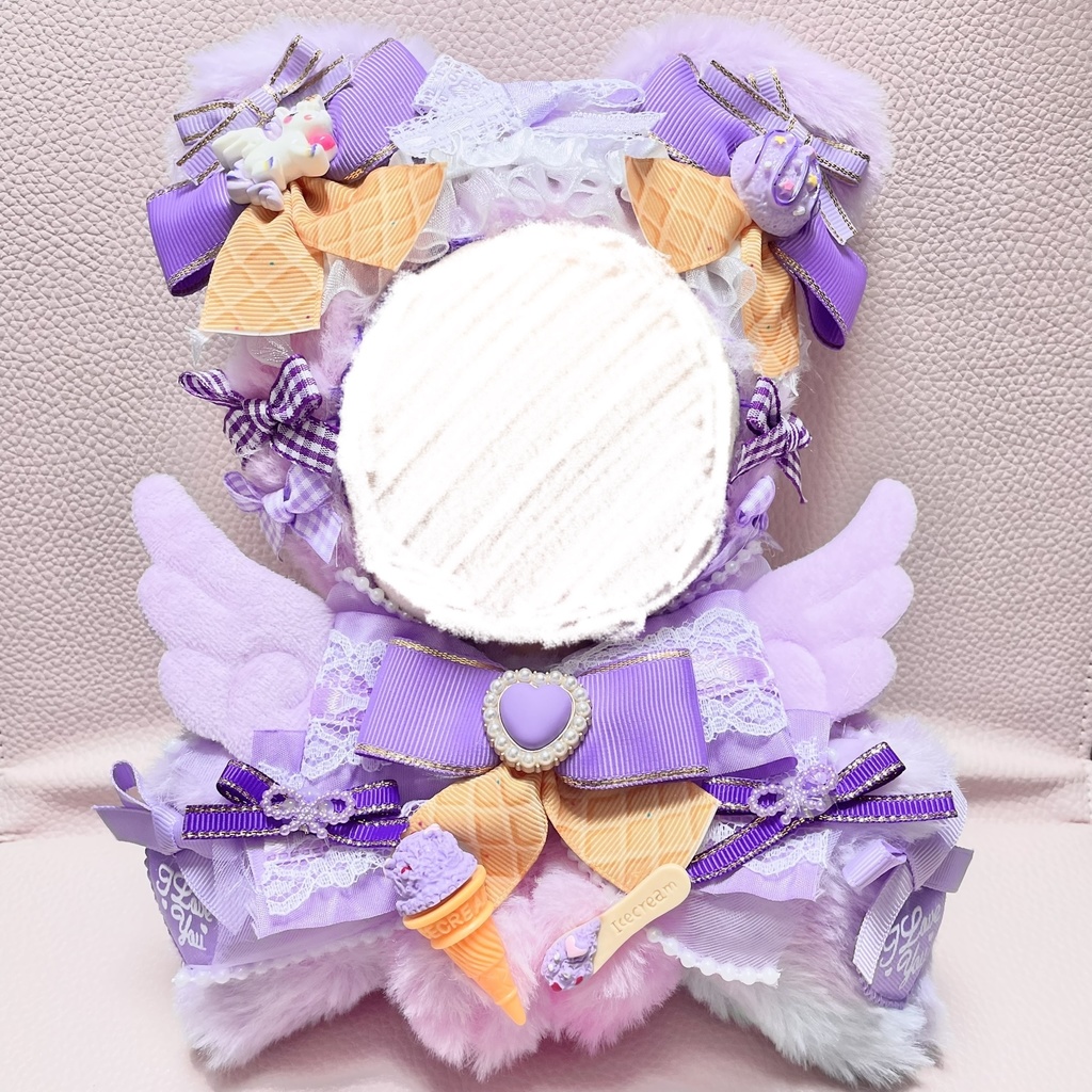 Mサイズぬい服🦄🍨🍇Unicorn icecream grape marble(裏地あり)