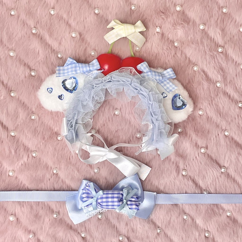 🩰🫧🍒tulle cherry series Sサイズ&SM中間サイズ兼用ぬい服