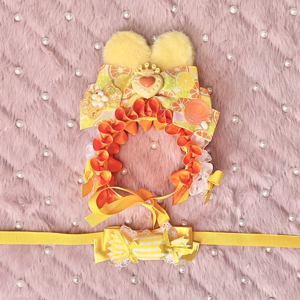 vivid à la carte🍎🍊🍋💚🌃 Sサイズ&SM中間サイズ兼用ぬい服