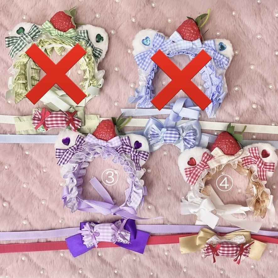 🍓🐈strawberry cat Sサイズ&SM中間サイズ兼用ぬい服