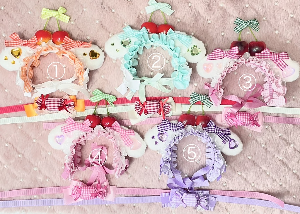 ✨🍒Bright cherry Sサイズ&SM中間サイズ兼用ぬい服