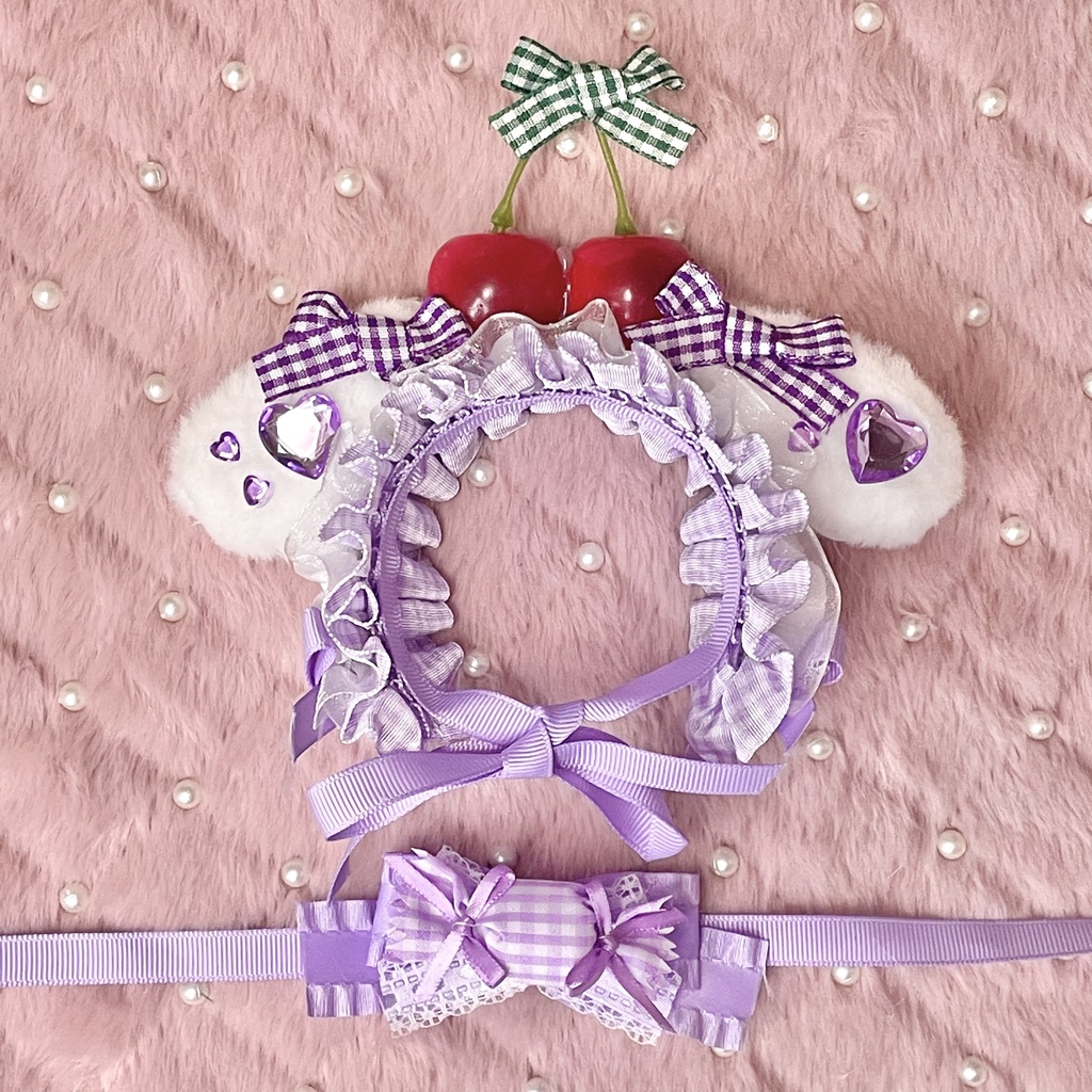 ✨🍒Bright cherry Sサイズ&SM中間サイズ兼用ぬい服