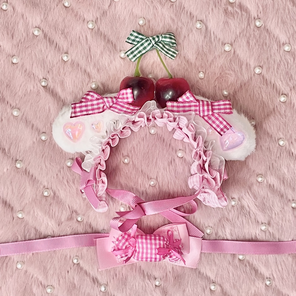 ✨🍒Bright cherry Sサイズ&SM中間サイズ兼用ぬい服