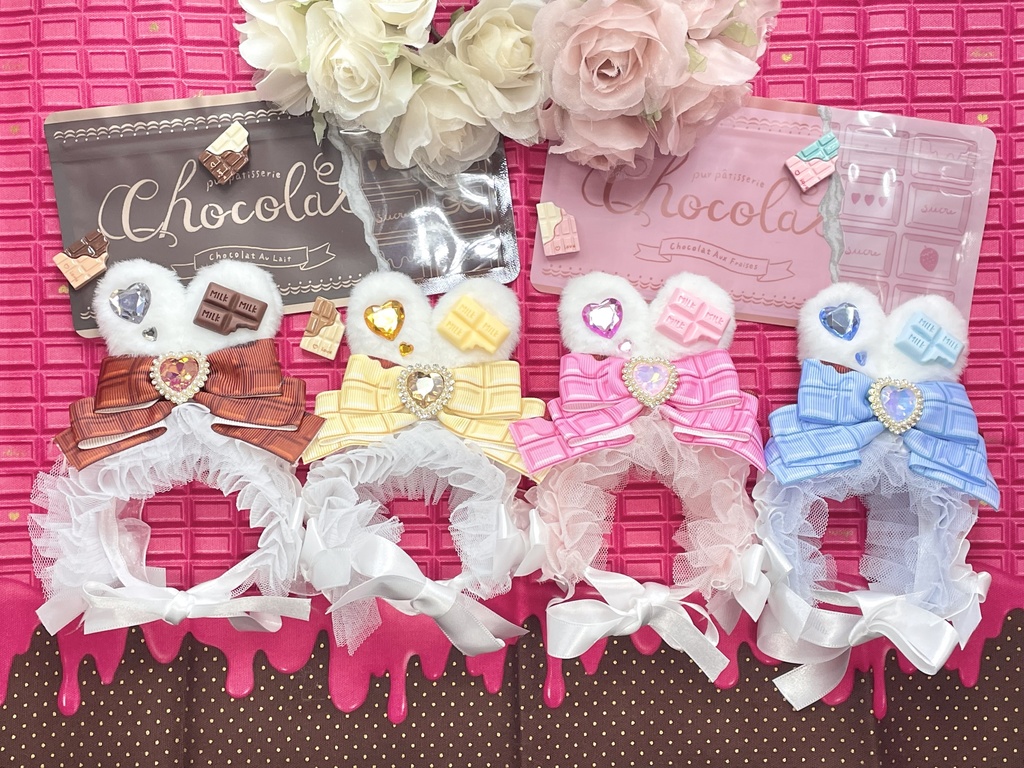 Sサイズ&SM中間サイズ兼用ぬい服🍫Chocolate headdress