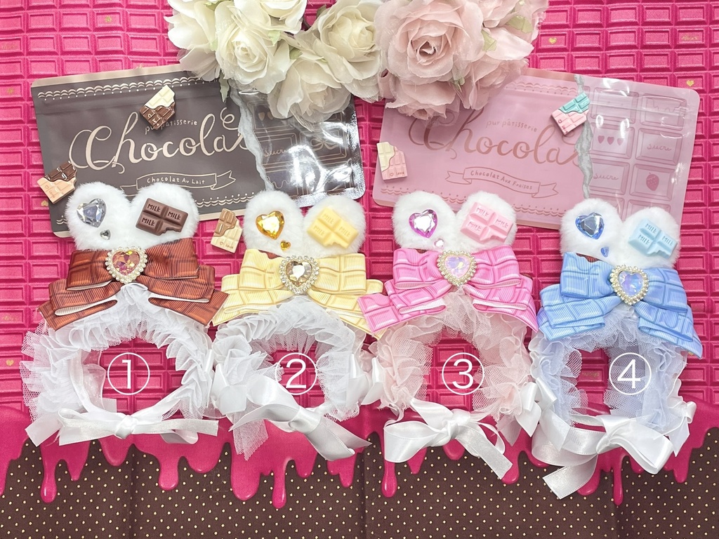 Sサイズ&SM中間サイズ兼用ぬい服🍫Chocolate headdress