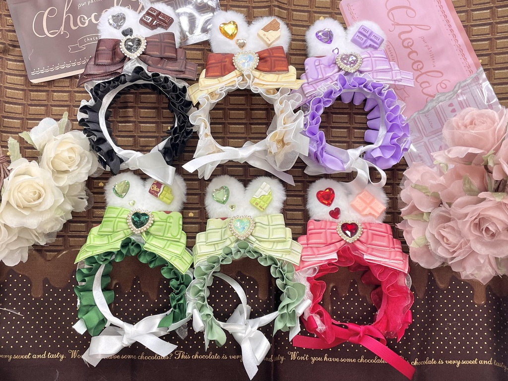 Sサイズ&SM中間サイズ兼用ぬい服🍫Chocolate headdress vol2