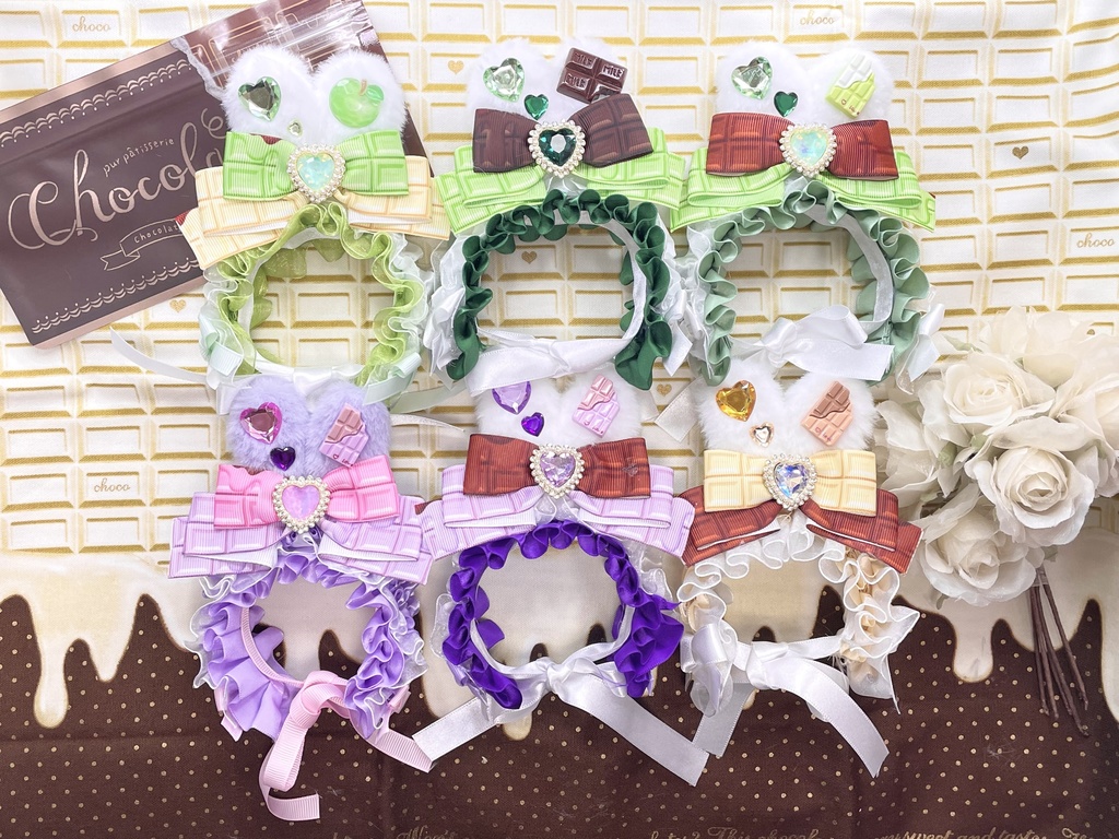 Sサイズ&SM中間サイズぬい服chocolate headdress vol3