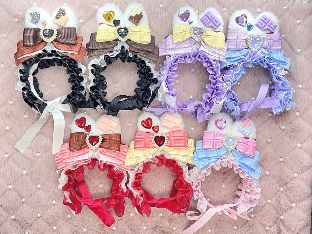 Sサイズ&SM中間サイズぬい服chocolate headdress vol6