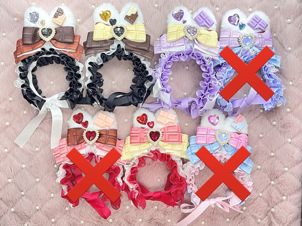 Sサイズ&SM中間サイズぬい服chocolate headdress vol6