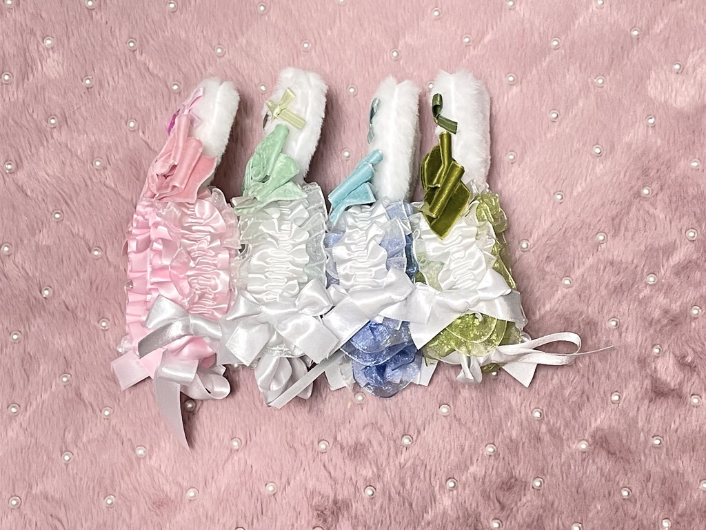 Velours ribbon headdress