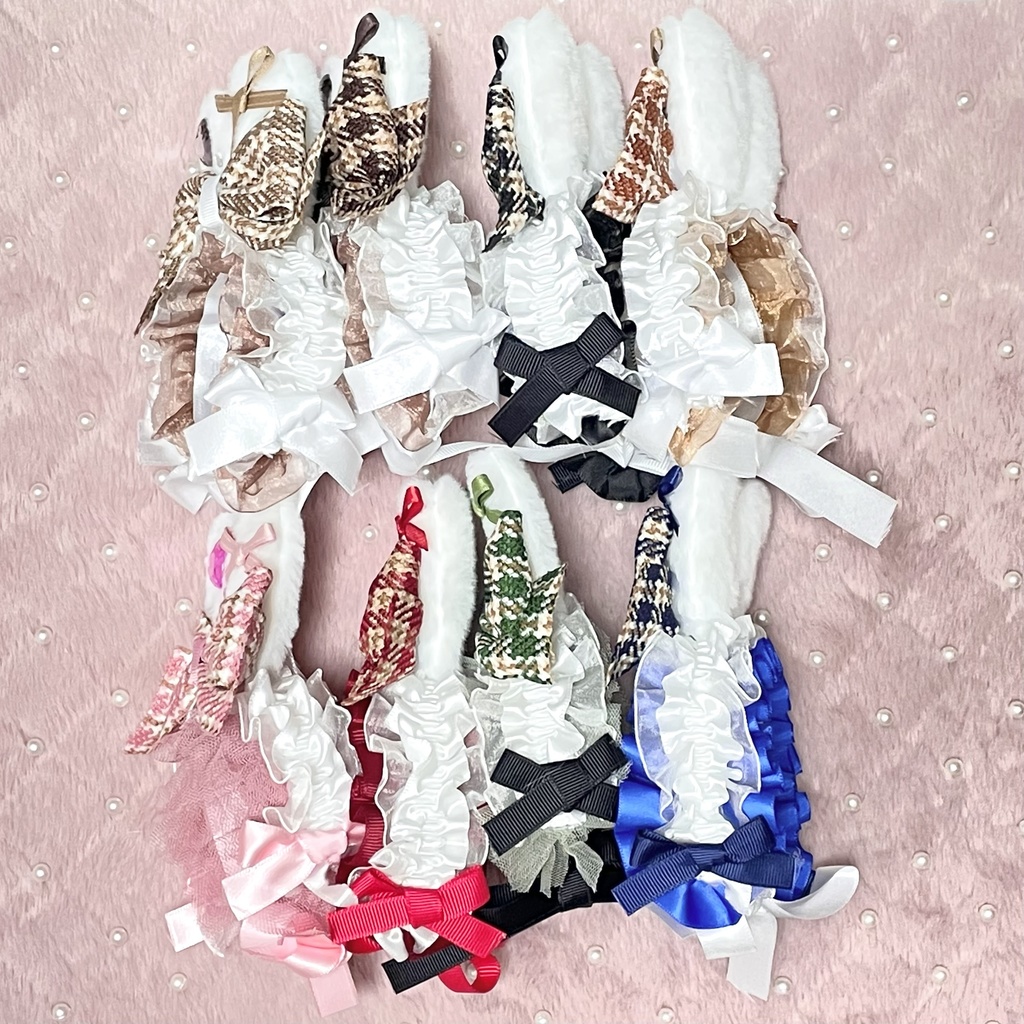 Check ribbon headdress ð