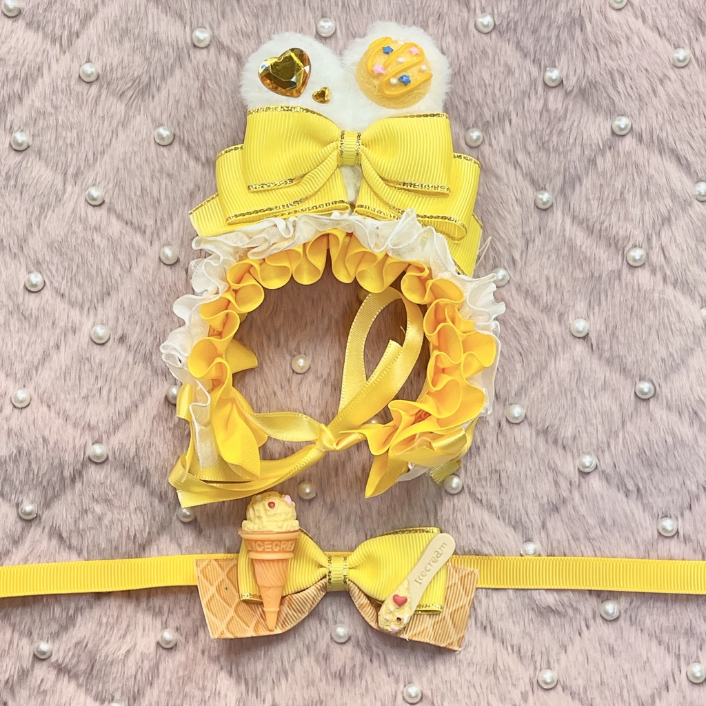 ice cream headdress🍨🎀vol1