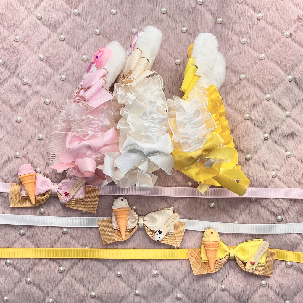 ice cream headdress🍨🎀vol1