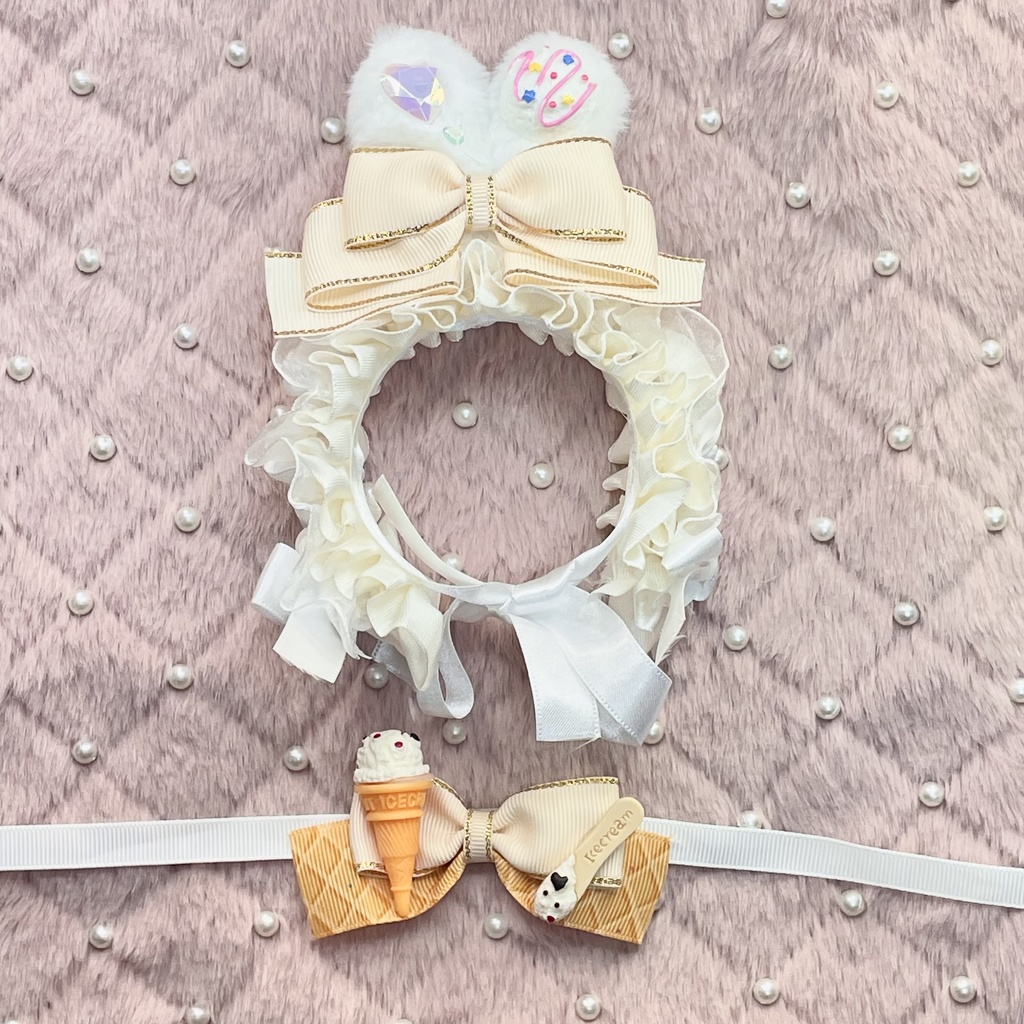 ice cream headdress🍨🎀vol1