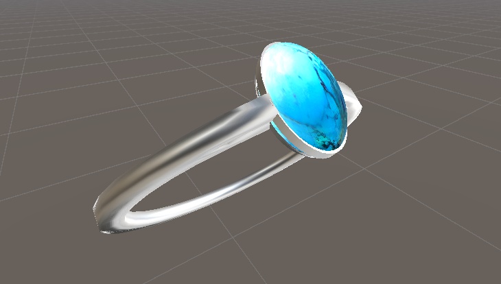 トルコ石の指輪