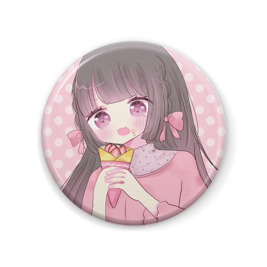 愛星桜詩 缶バッジ ①