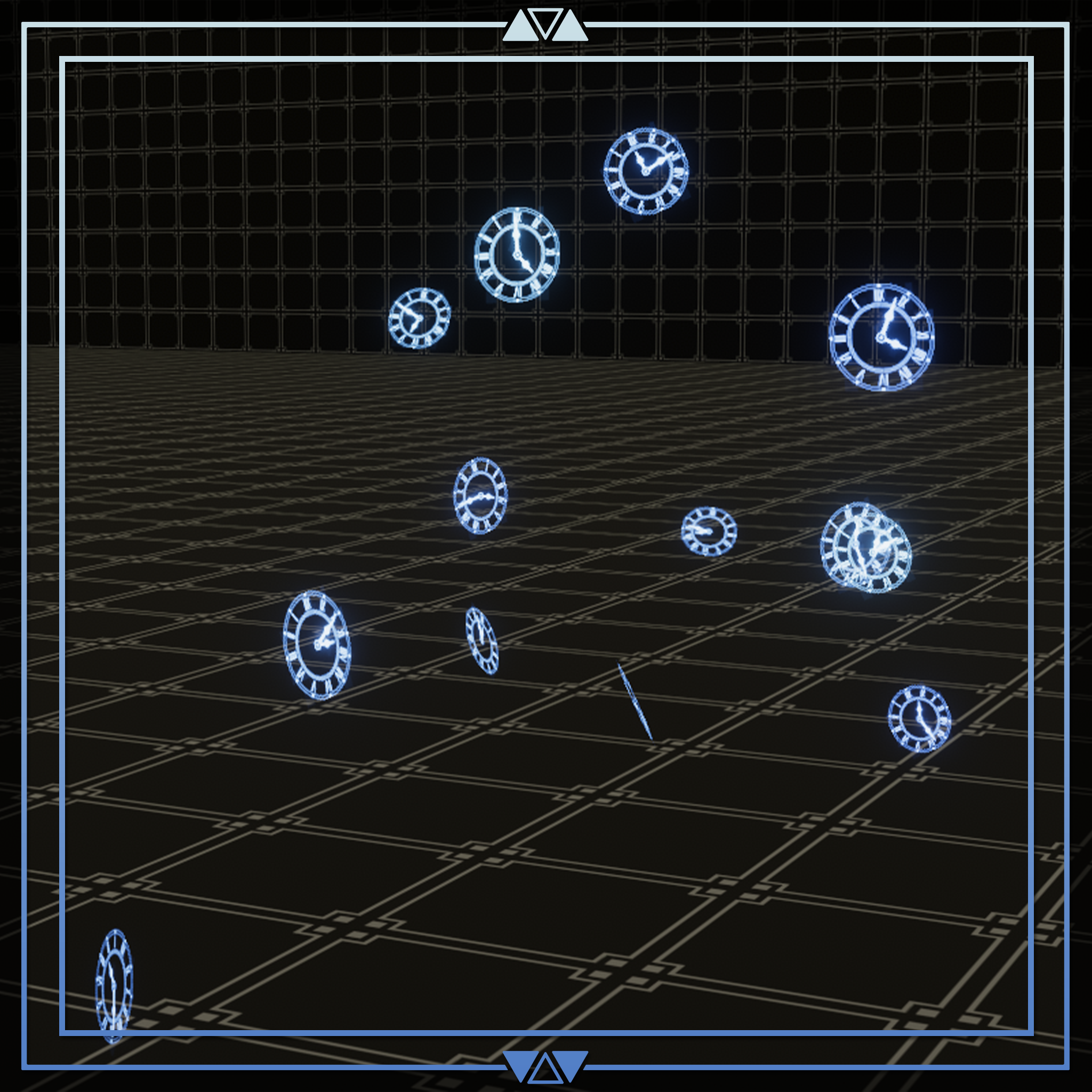 Vrchat Time Spirit 【Unity/VRChat パーティクル】Keeper of Time - Clock Aura - TheVoid - BOOTH