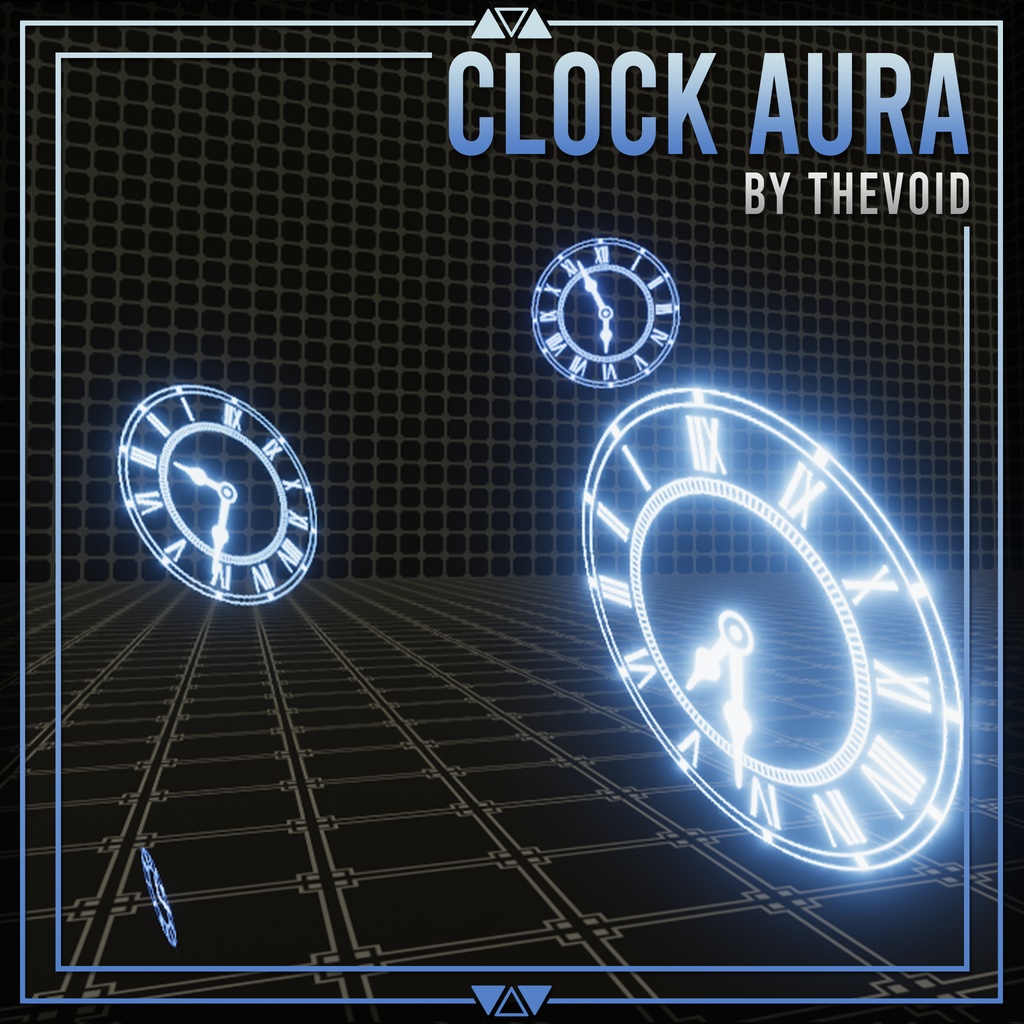【Unity/VRChat パーティクル】Keeper of Time - Clock Aura