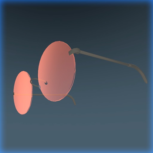 【3D素材】Vash's Glasses