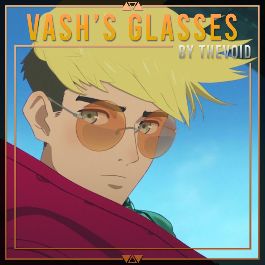 【3D素材】Vash's Glasses