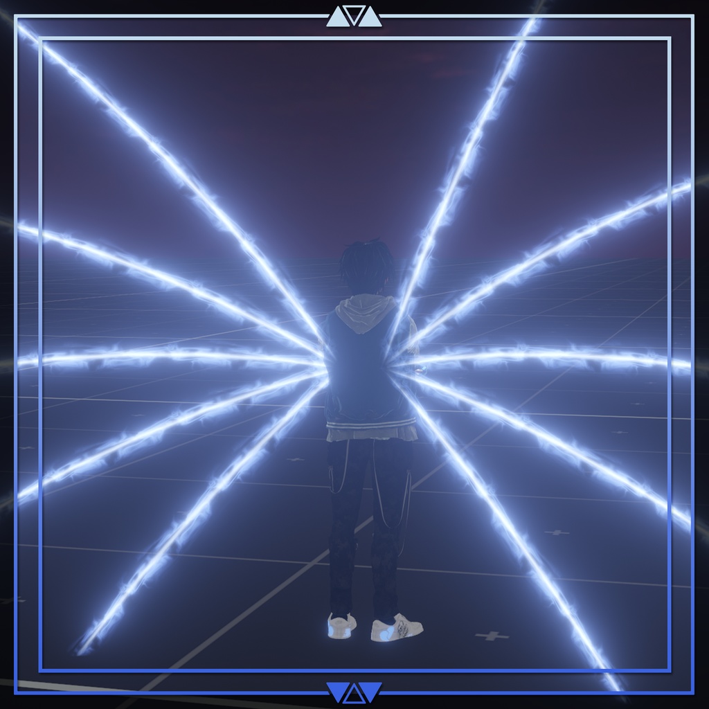 【Unity/VRChat】Void's Angel Wings